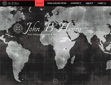 Tablet Screenshot of johnbhenry.com